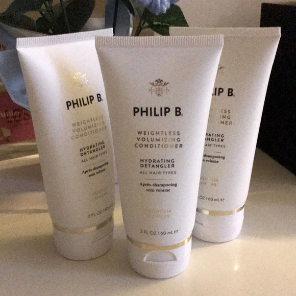 3 x Philip B Weightless Volumizing Conditioner - Picture 2 of 5